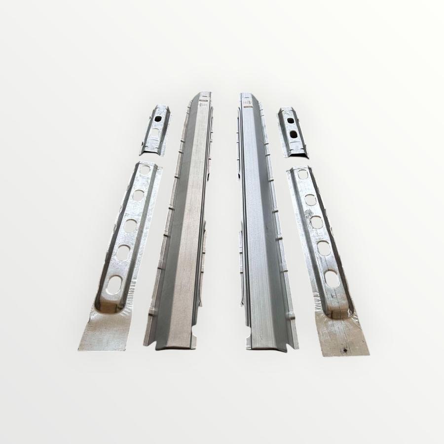 Порог+усилитель Део Ланос 6 частей права+лева Potrykus