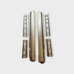 Пороги,короба нижняя часть до дверей + усилители Део Ланос 